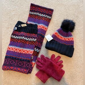 Colorful Knit Winter Set